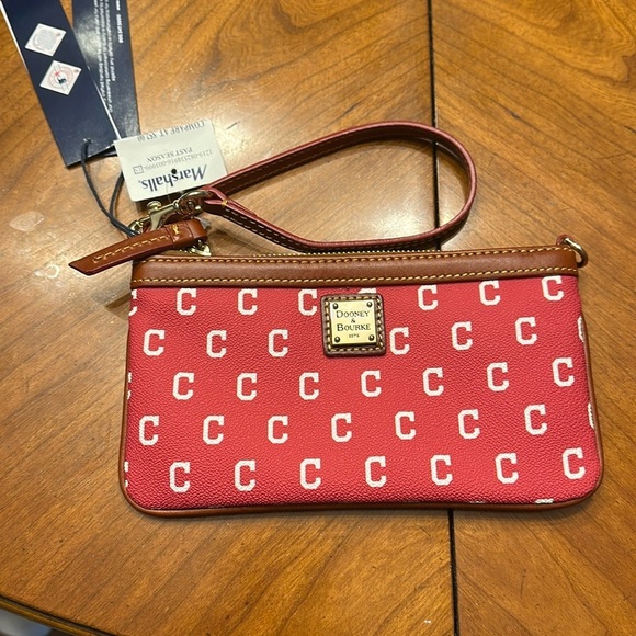 Dooney & Bourke Handbags - NWT - DOONEY & BOURKE Cleveland Indians Wristlet